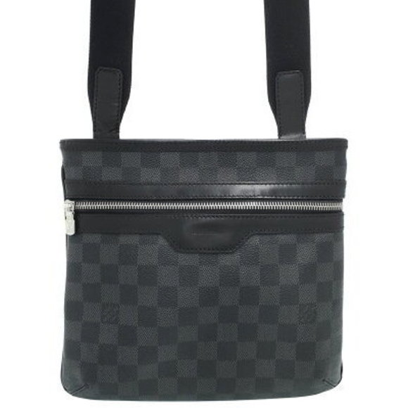 Louis Vuitton Damier Graphite Black Thomas Shoulder Bag - Picture 1 of 8
